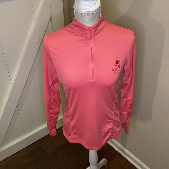 EUC Ladies‎ Peter Millar Golf 1/2 zip drifit pullover - Picture 1 of 4